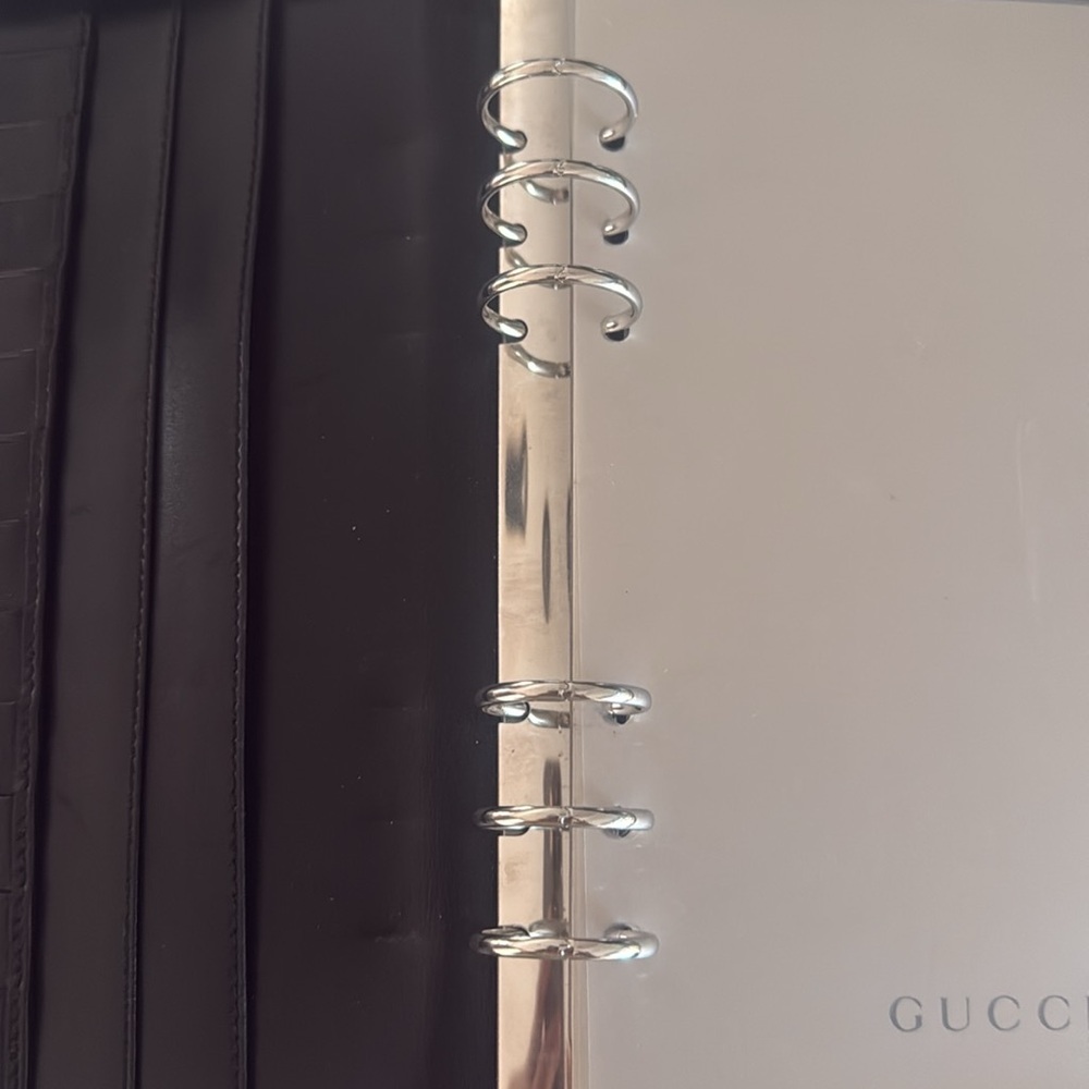 Guccissima Zip Around Large Agenda Organizer Planner GM size - Picture 9 of 9